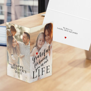 Joyeuse fête des mères personnalisée 2 photos et t