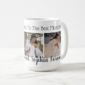 Joyeuse fête des mères Photo Café Mug (Devant droit)