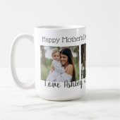 Joyeuse fête des mères Photo Café Mug (Gauche)