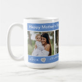 Joyeuse fête des mères Photo Café Mug (Gauche)