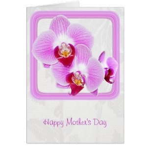 Joyeuse fête des mères, photo de l'orchidée rad