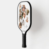 Joyeuse fête des Mères Raquette de Pickleball (Gauche)