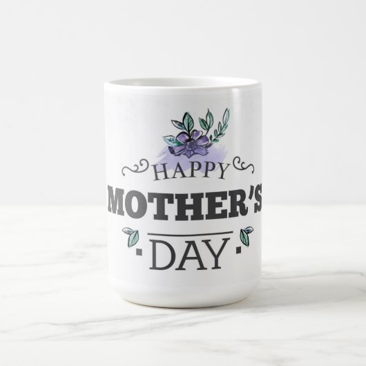 Joyeuse Fête des Mères Tasse à café (Centre)