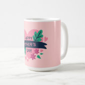 Joyeuse fête des Mères Tasse à café (Devant droit)