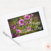 Joyeuse fête des mères Zebra Hollyhock #2 Stickers (Enveloppe)