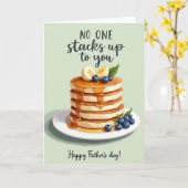 Joyeuse Fête des Pères : Carte de Crêpes (Fleur jaune)
