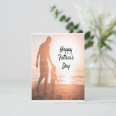 Joyeuse Fête des Pères Merci Papa de la part de to (Debout devant)