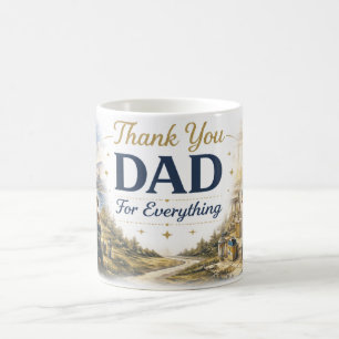 Joyeuse Fête des Pères Mug à Café Personnalisé