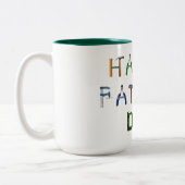 Joyeuse Fête des pères Mug avec la conception de l (Gauche)