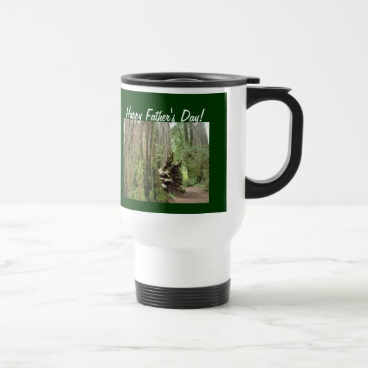Joyeuse Fête des Pères ! Mug de voyage Redwoods (Droite)