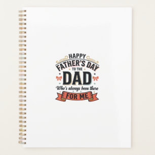Joyeuse Fête des Pères Papa Typographie Vintage 