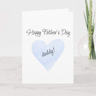 Joyeuse fête des pères pour carte de vœux Papa