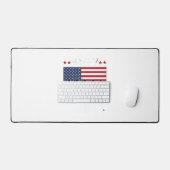 Joyeuse fête des vétérans Drapeau Silhouette Vecto (Clavier et souris)
