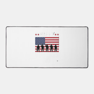 Joyeuse fête des vétérans Drapeau Silhouette Vecto