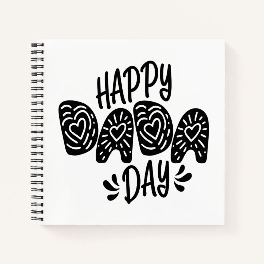 Joyeuse fête du Dada Bonne Fête des pères | CARNET (Devant)