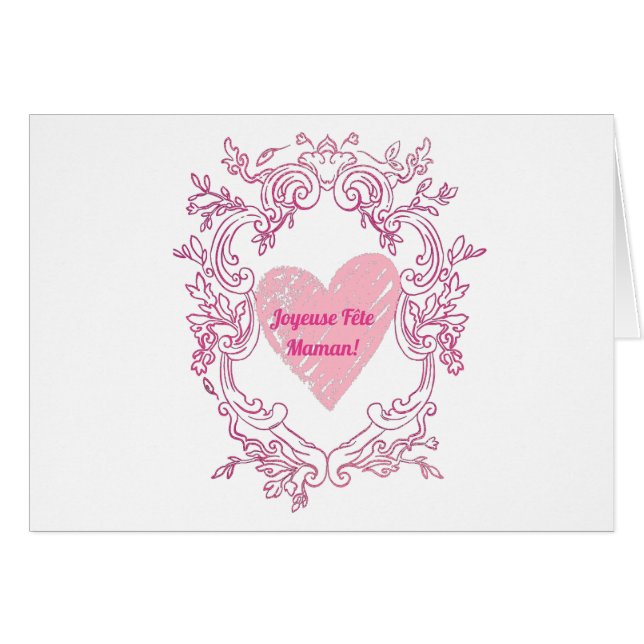Joyeuse fête maman (Devant horizontal)