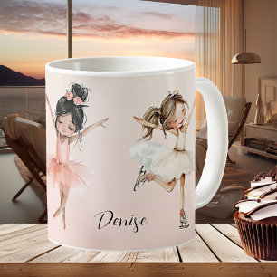 Joyeuse Fille Rose Ballerina Mug