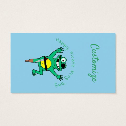 Joyeuse grenouille pirate Jour Thunder_Cove (Dos)