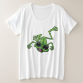 Joyeuse grenouille verte (Design devant)