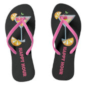 Joyeuse Heure Martini Cocktail Flops à tongs (Semelle)