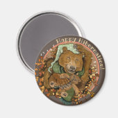 Joyeuse hibernation Cendly Bear Magnet (Recto/Verso)