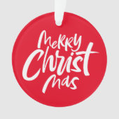 Joyeuse inscription chrétienne de Noël religieuse (devant)