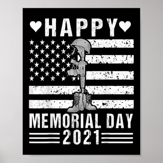 Joyeuse Journée commémorative 2021 Décorations du (Devant)