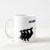 Joyeuse Journée de la Humpe Dachshund Mug (Gauche)