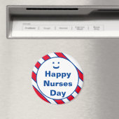 Joyeuse journée des infirmières Smile Fun Magnet (In Situ (Lave-vaisselle))