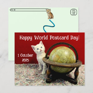 Joyeuse Journée Mondiale De Carte Postale De Tuffy