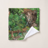 Joyeuse jungle africaine (Gant de toilette)