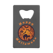 Joyeuse lanterne d'Halloween araignées et chauves- (Devant)