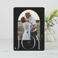 Joyeuse mariée à peine mariée Carte de Noël