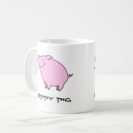 Joyeuse Mug classique blanc de porc (Devant gauche)