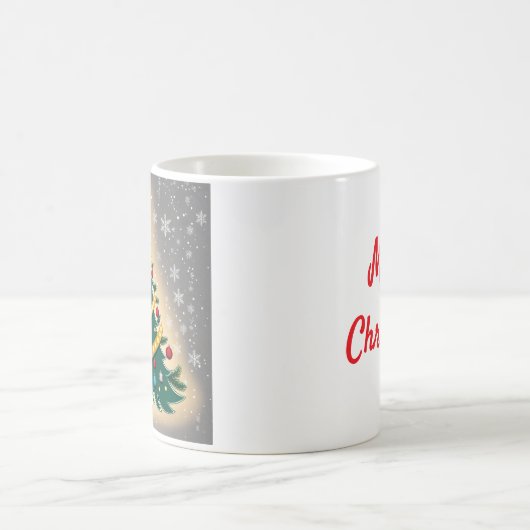 Joyeuse Mug classique de Noël, 11 oz (Centre)