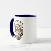 Joyeuse Mug De Bière, Illustration Drôle (Devant gauche)