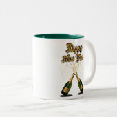 Joyeuse Mug de café du Nouvel An (Devant droit)