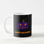Joyeuse Mug De Café Halloween Avec Citrouille Viol (Gauche)