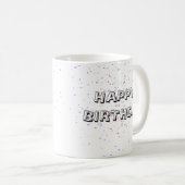 "Joyeuse Mug de fête d'anniversaire" (Devant droit)