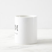Joyeuse Mug de la Fête des Mères avec 2 noms d'enf (Centre)