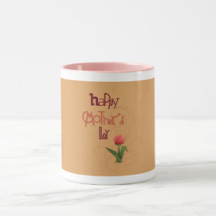 Joyeuse Mug de la Fête des Mères avec des accents 