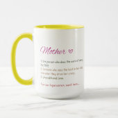 Joyeuse Mug de la Fête des Mères - Un magnifique c (Gauche)