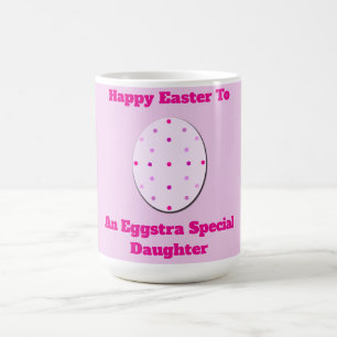 Joyeuse Mug de la fille de Pâques
