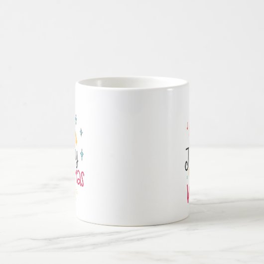 Joyeuse Mug de Noël avec 2 designs (Centre)
