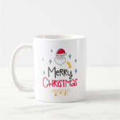 Joyeuse Mug de Noël avec 2 designs (Gauche)