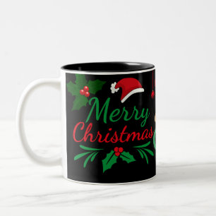 Joyeuse Mug de Noël avec pain d'épices, cacao chau