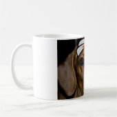 Joyeuse Mug de Noël de Dachshund (Gauche)