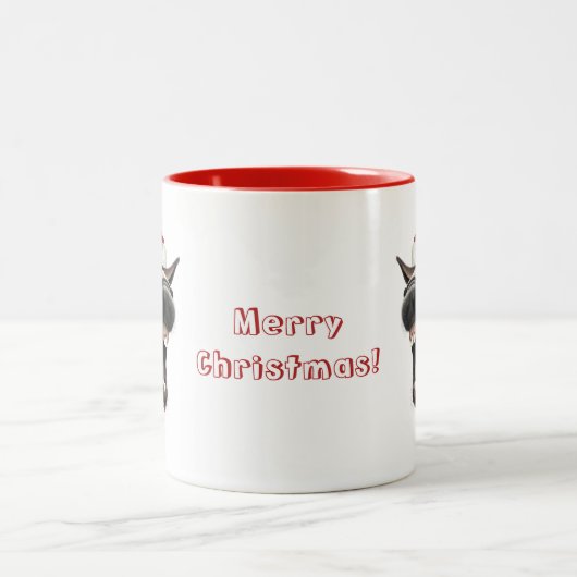 Joyeuse Mug de Noël - Singe (Centre)