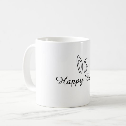 Joyeuse Mug de Pâques - Cadeau Festif (Devant gauche)