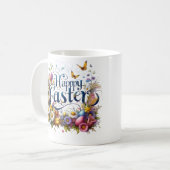 Joyeuse Mug de Pâques, Dons de Pâques, Mug de café (Devant gauche)